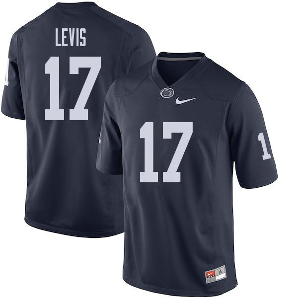 Men #17 Will Levis Penn State Nittany Lions College Football Jerseys Sale-Navy - Click Image to Close